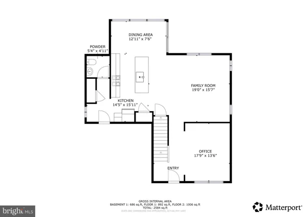 a picture of a floor plan