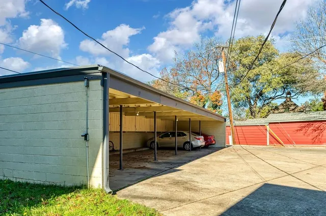 a outdoor space with chairs