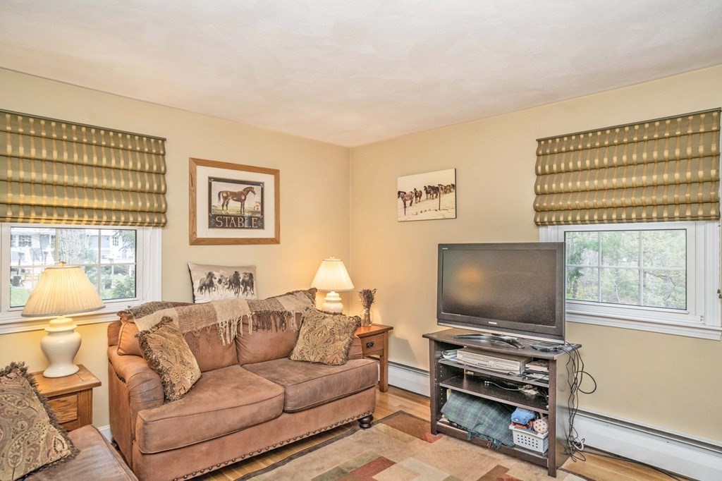 4 Gilmore Road Easton, MA 02356 - Photo 18 of 37 a living room with furniture and a flat screen tv