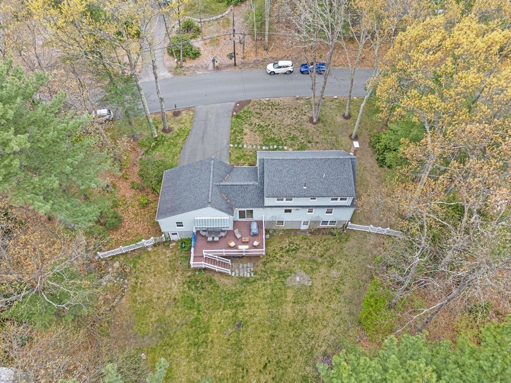 4 Gilmore Road Easton, MA 02356 - Photo 30 of 37 an aerial view of a house with outdoor space