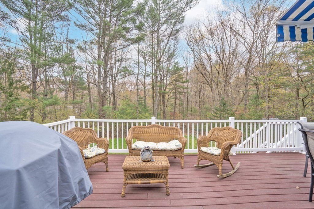 4 Gilmore Road Easton, MA 02356 - Photo 32 of 37 a view of a patio on the roof deck