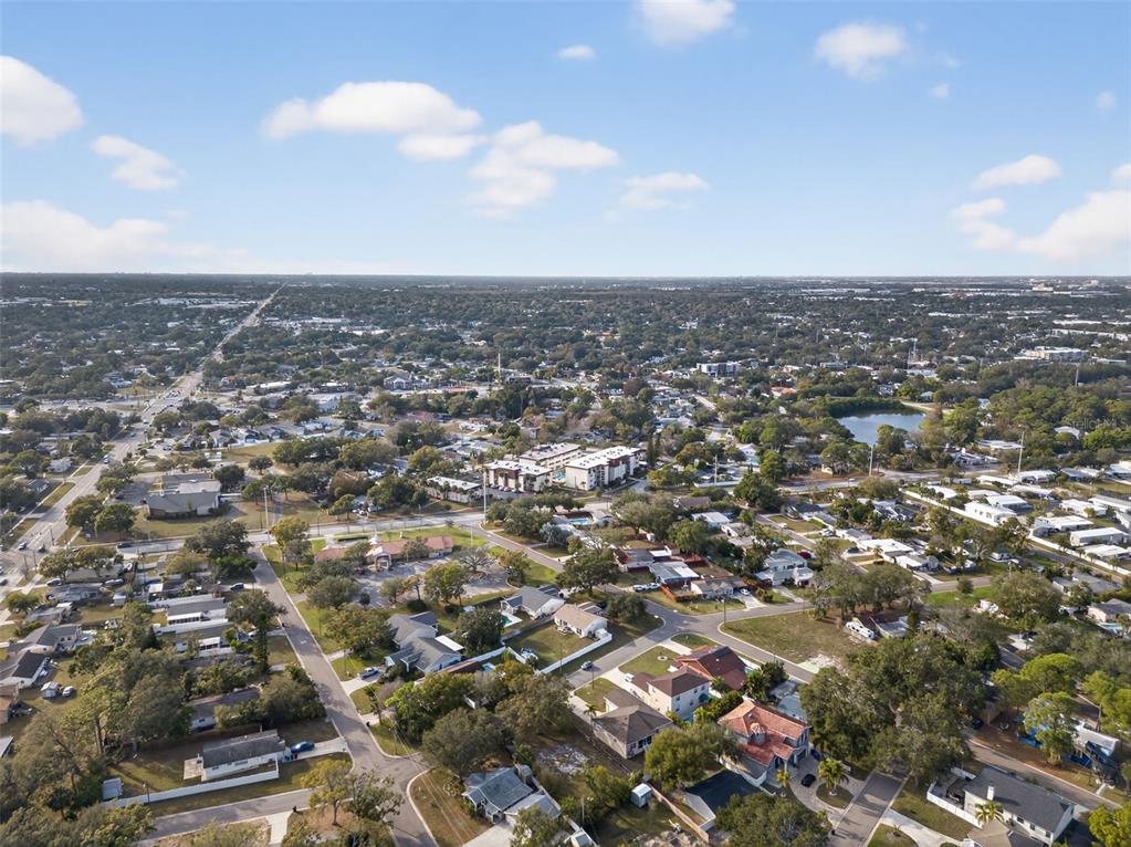 6311 Hobson Street Northeast St. Petersburg, FL 33702 - Photo 35 of 41 an aerial view of residential building and green space