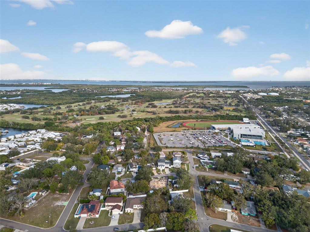 6311 Hobson Street Northeast St. Petersburg, FL 33702 - Photo 40 of 41 an aerial view of residential building with outdoor space