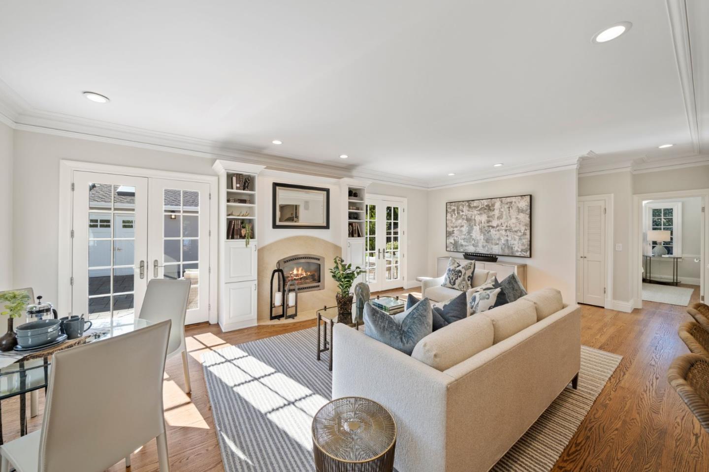 445 Hillcrest Road San Mateo, CA 94402 - Photo 12 of 41 a living room with furniture and wooden floor