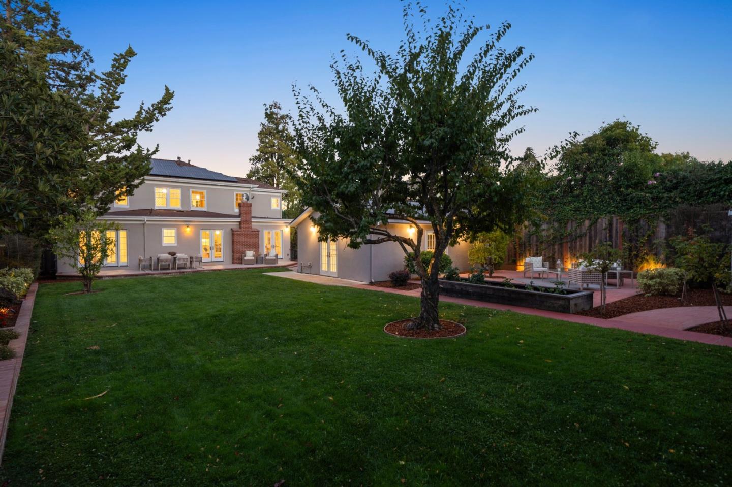 445 Hillcrest Road San Mateo, CA 94402 - Photo 38 of 41 a view of a house with a back yard