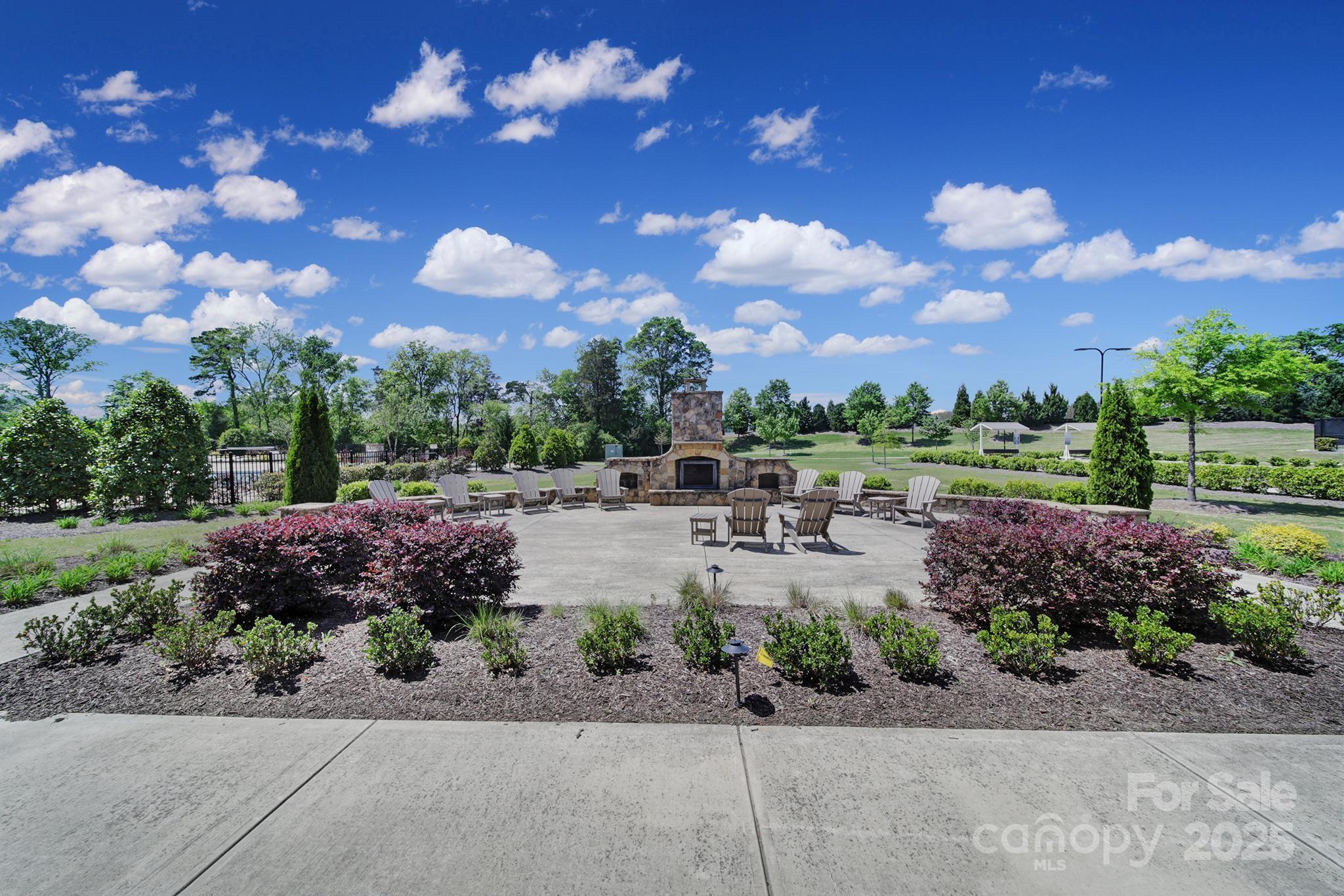 3135 Bartlett Street Fort Mill, SC 29715 - Photo 43 of 43 a view of a garden with sitting area