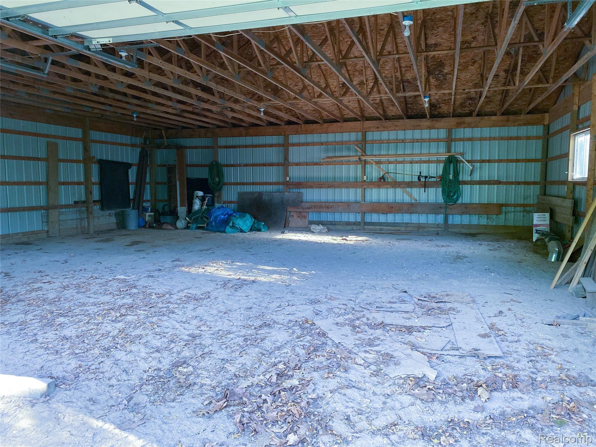 10476 Horton Road Goodrich, MI 48438 - Photo 4 of 19 Spacious pole barn with electricity