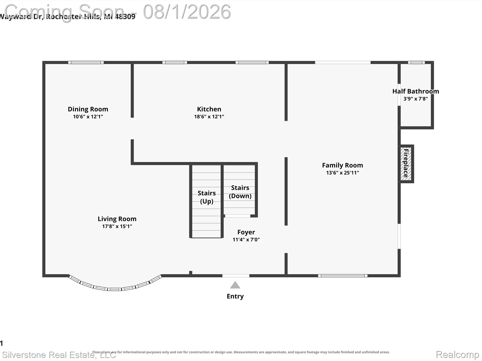 2135 Wayward Drive Rochester, MI 48309 - Photo 53 of 55 Floor plan