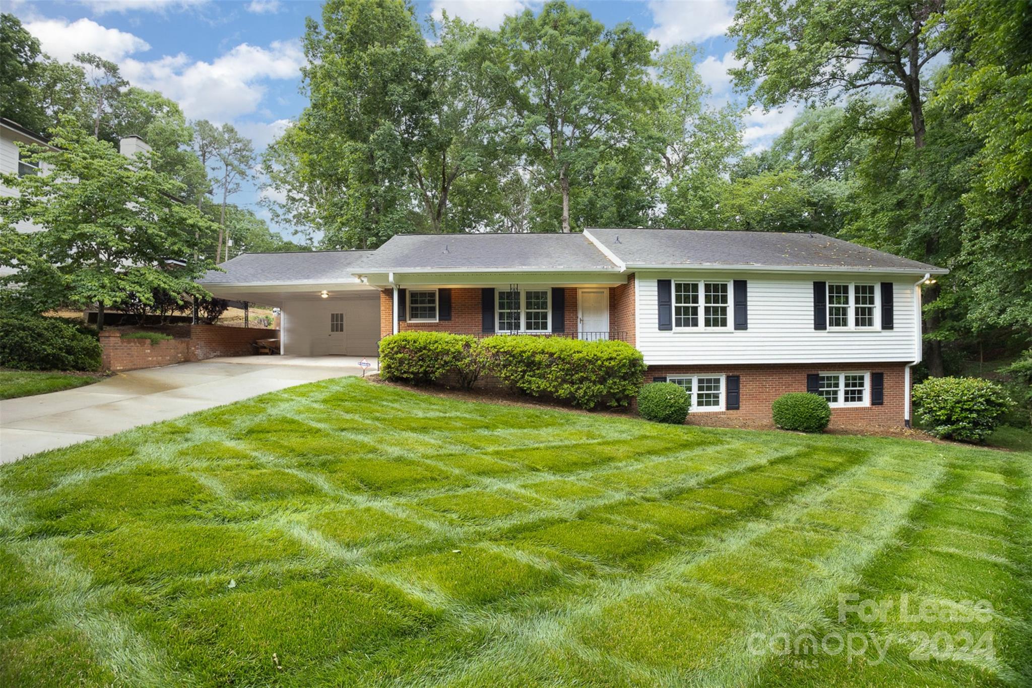 926 Shady Bluff Drive Charlotte, NC 28211 - Photo 1 of 44 a house view with a garden space