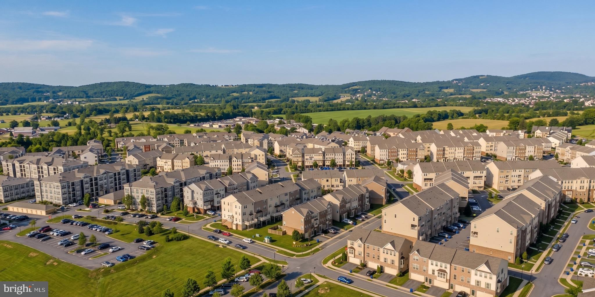 5902 Forum Square Frederick, MD 21703 - Photo 28 of 28 a view of city and mountain