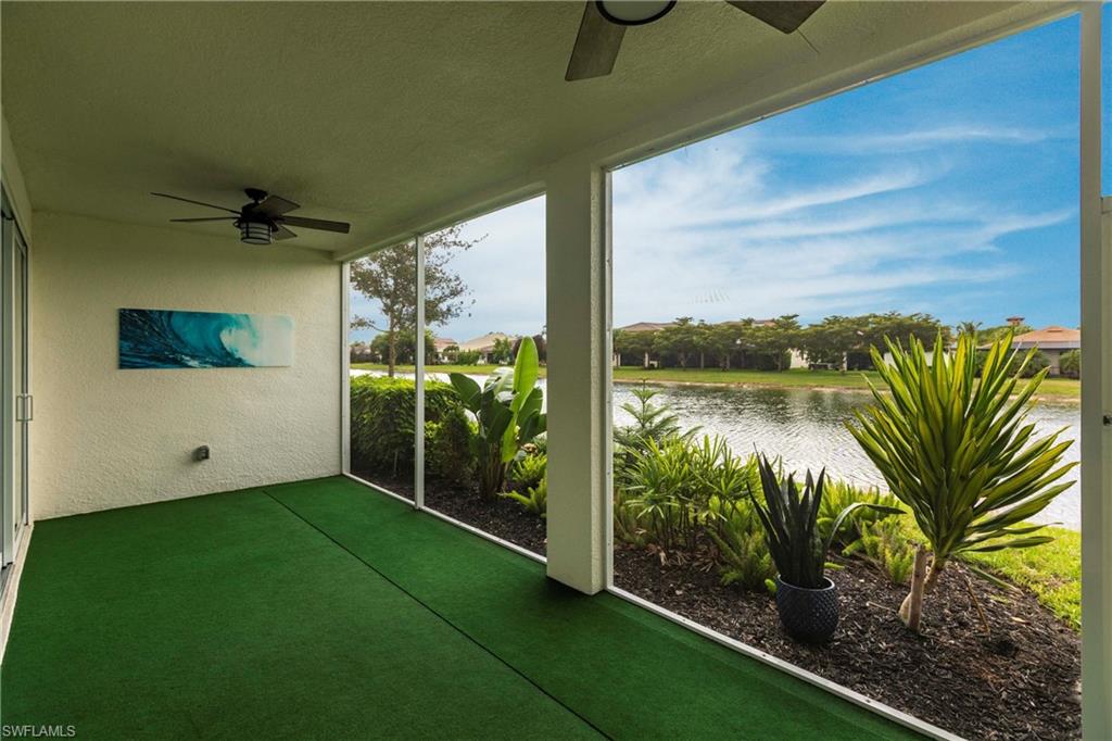 2319 Sawyers Hill Road, Unit 703 Naples, FL 34120 - Photo 31 of 35 a view of a back yard from a balcony