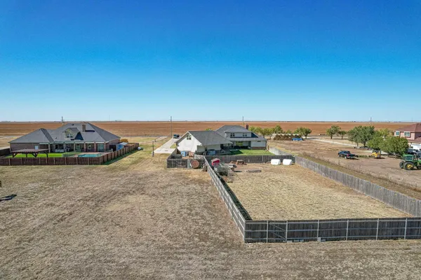 a house with a yard in front of it