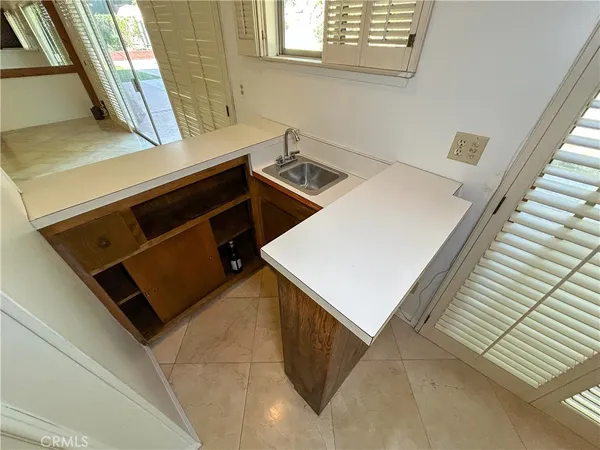 a close up of a sink