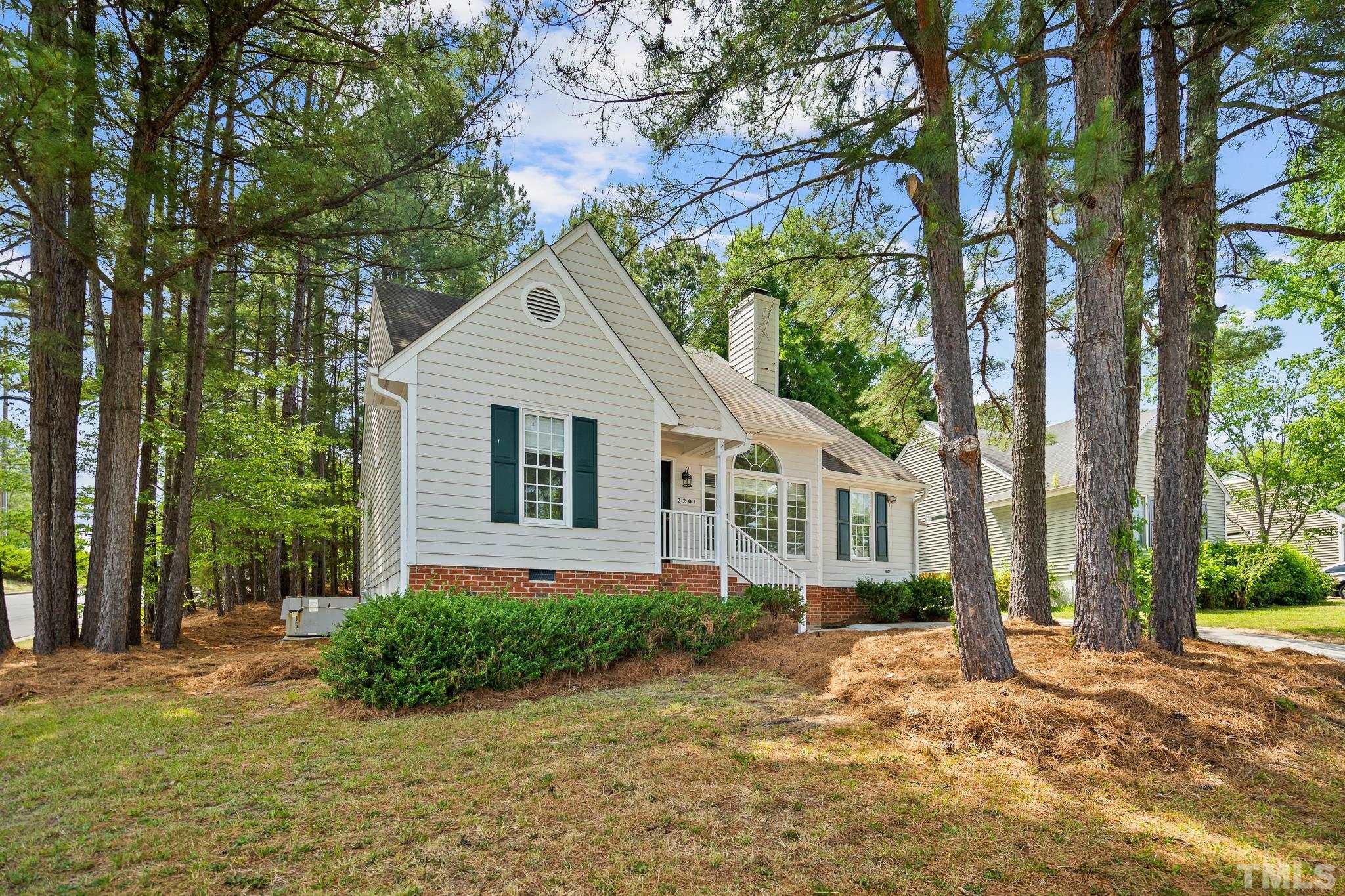 2201 Quail View Trail Raleigh, NC 27604 - Photo 2 of 28 a view of a yard in front of a house