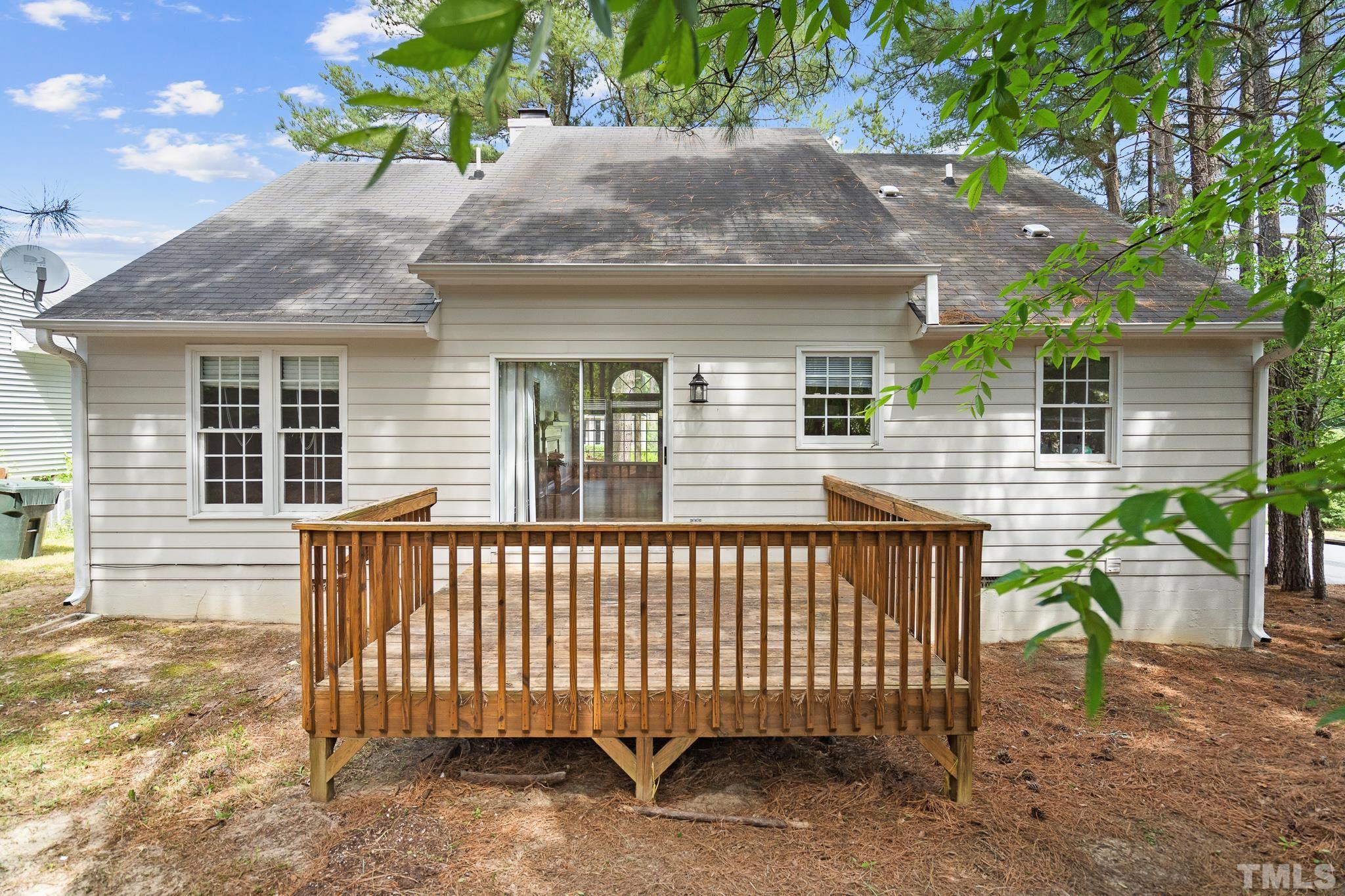 2201 Quail View Trail Raleigh, NC 27604 - Photo 27 of 28 a side view of a house with a yard