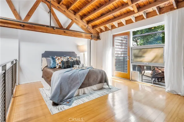 a outdoor view with a sitting space