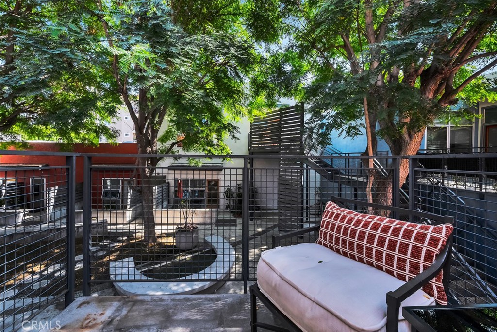 849 Pine Avenue, Unit C Long Beach, CA 90813 - Photo 44 of 63 a view of a patio with iron fence