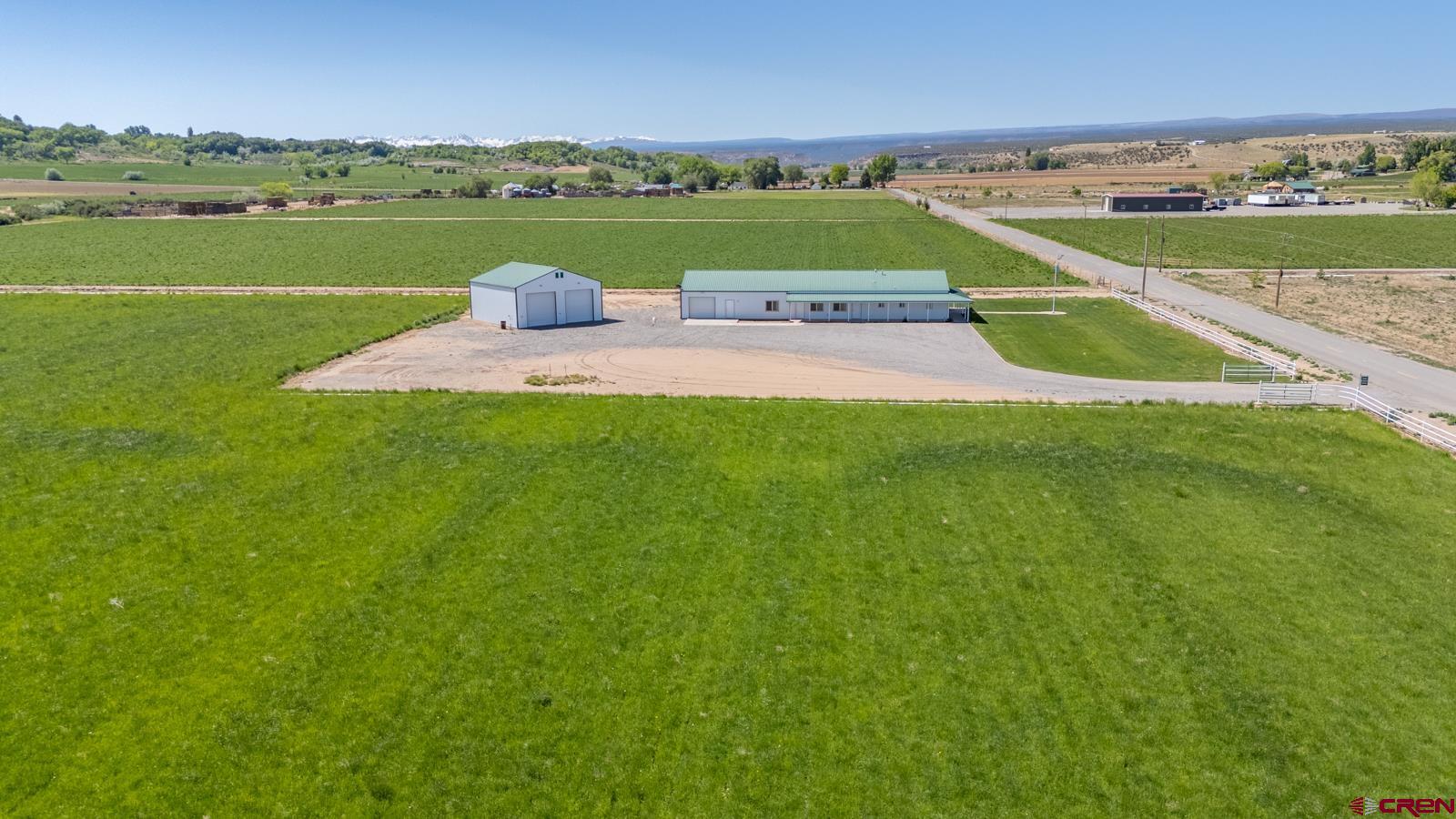 11604 5800th Road Montrose, CO 81403 - Photo 33 of 43 a view of a lake with a big yard