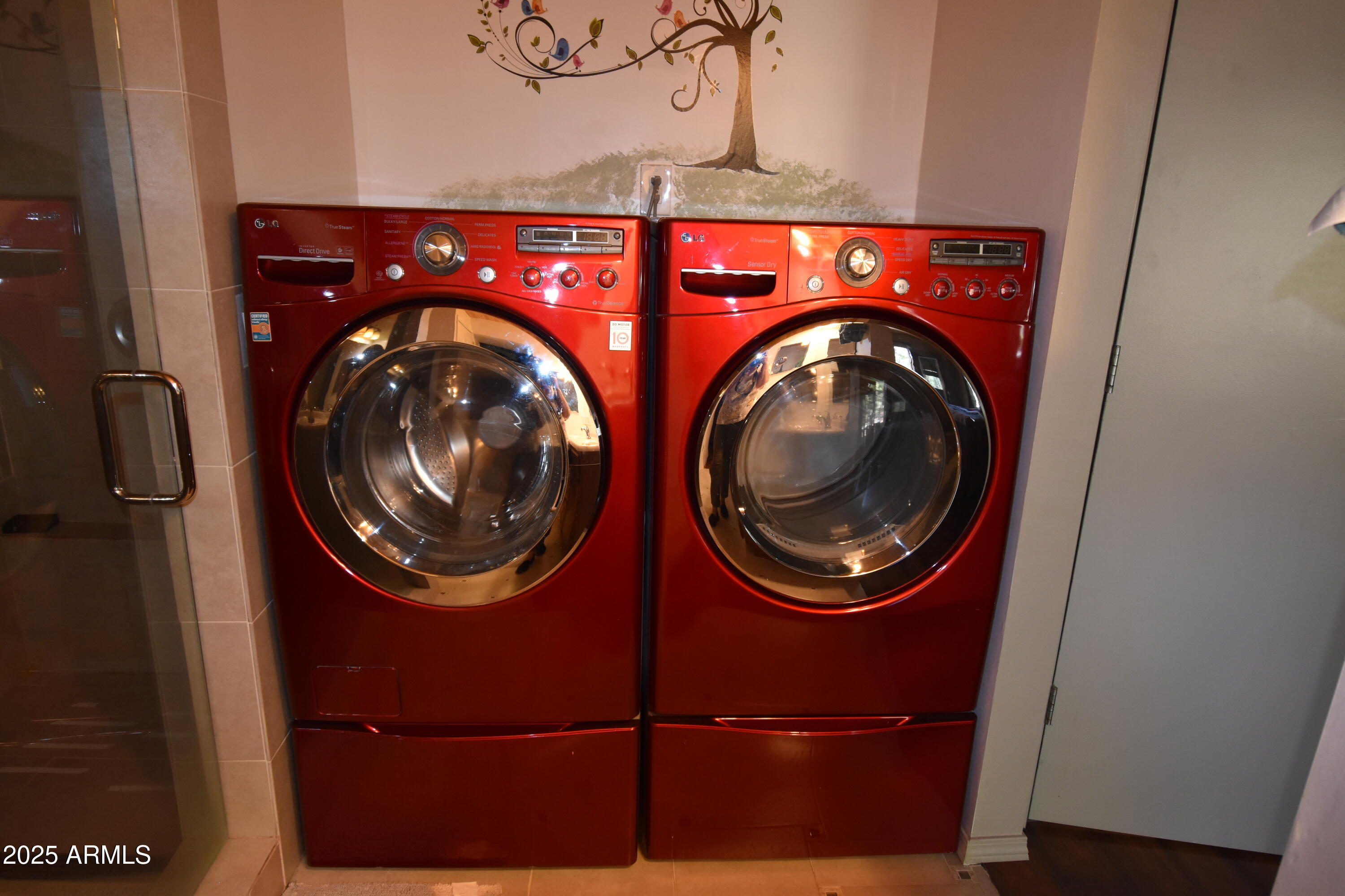 8742 Tonto Rim Drive Pine, AZ 85544 - Photo 28 of 41 a utility room with dryer and washer