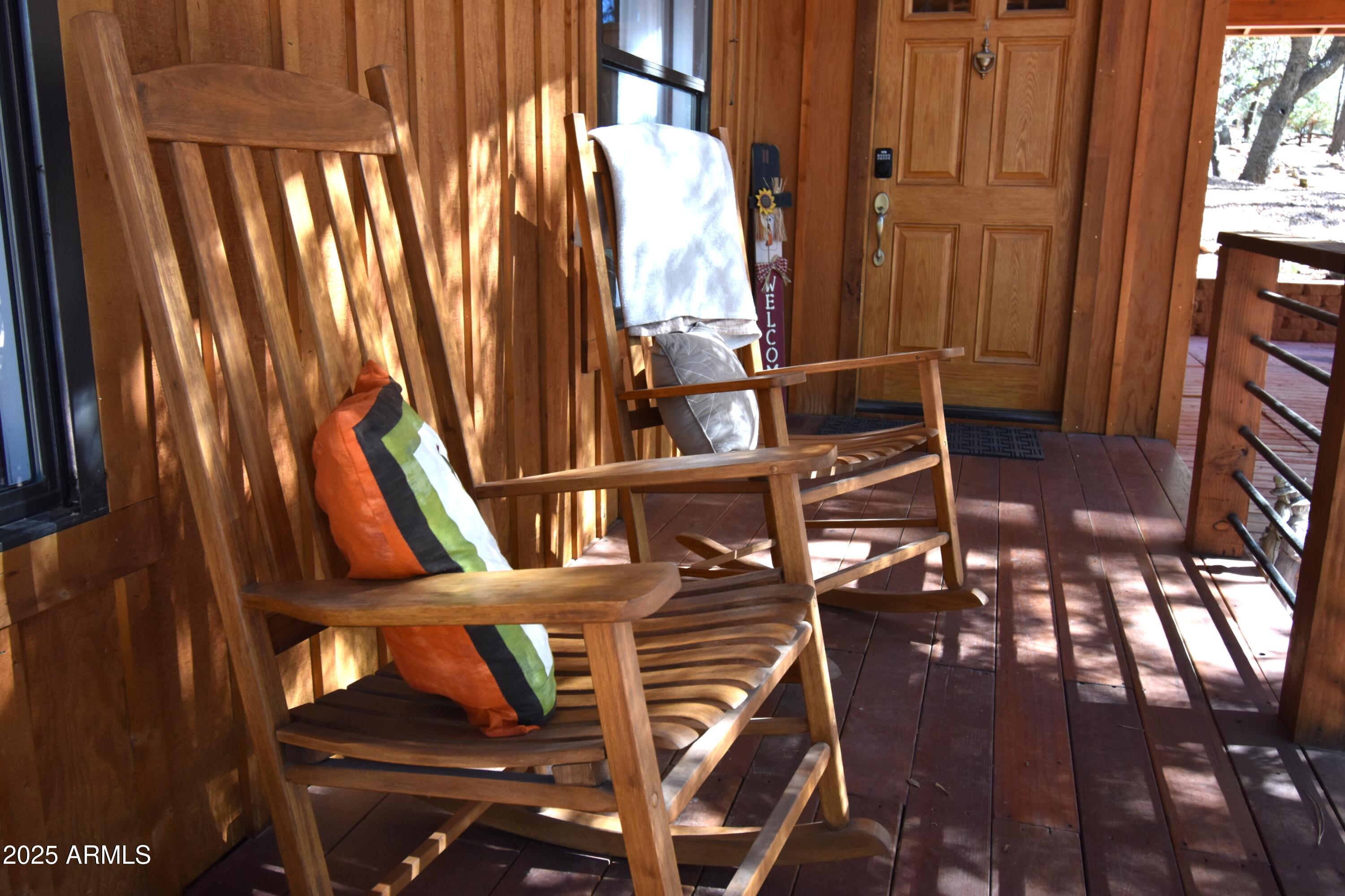 8742 Tonto Rim Drive Pine, AZ 85544 - Photo 6 of 41 a view of an entryway with hardwood