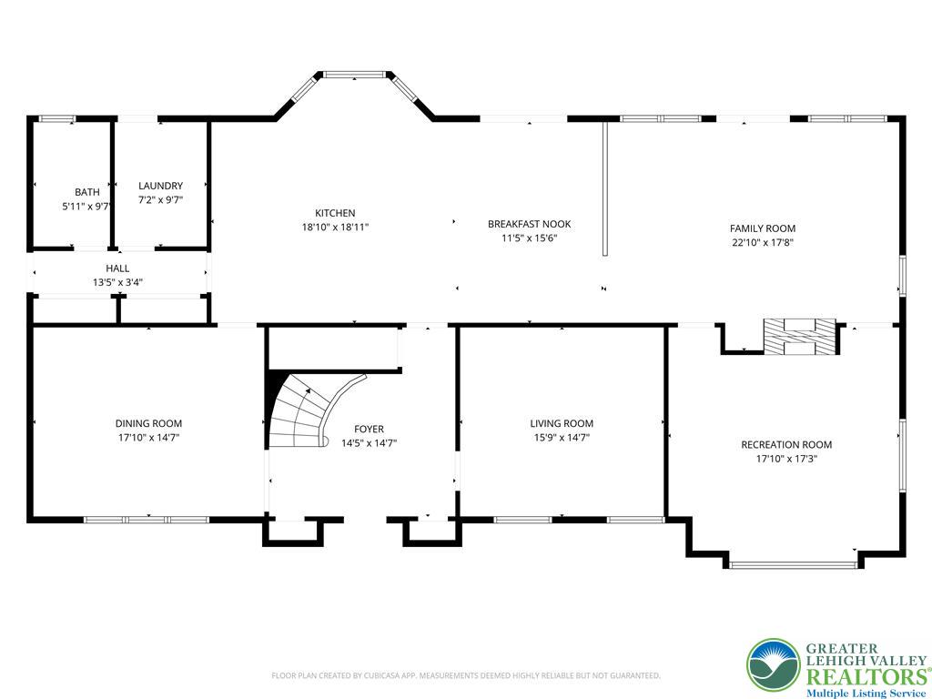6688 Haasadahl Road Allentown, PA 18106 - Photo 32 of 34 a picture of a floor plan