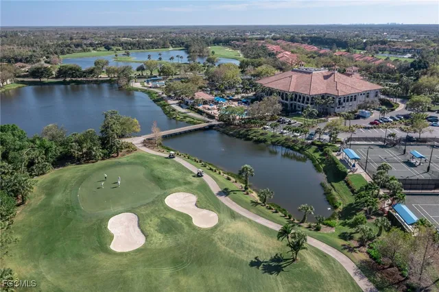 an aerial view of lake residential house with outdoor space