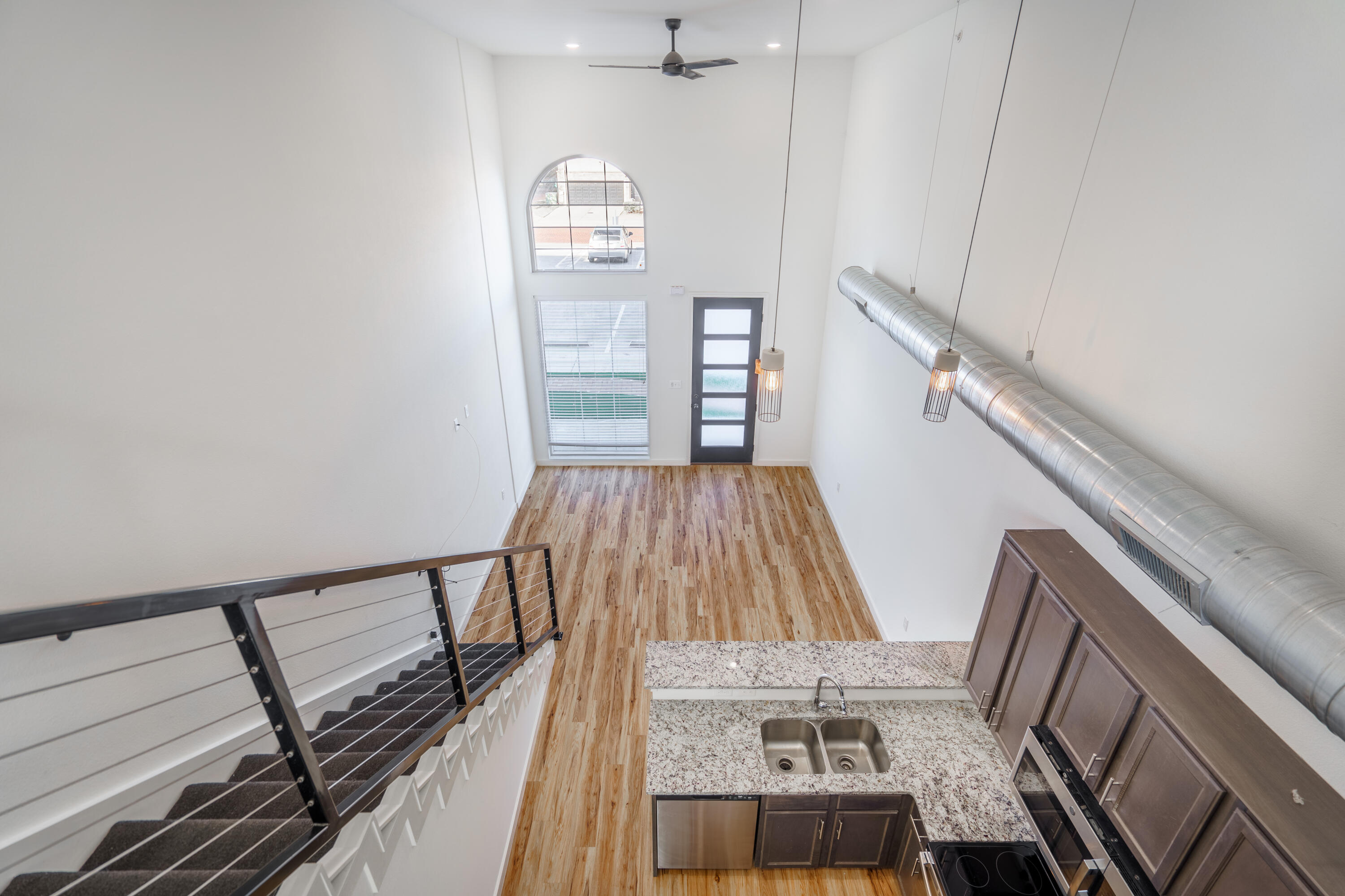 2007 Main Street, Unit 3 Lubbock, TX 79401 - Photo 8 of 23 a view of a hardwood and front door