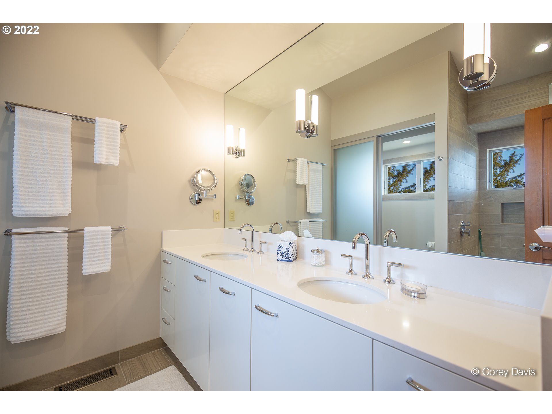 38500 Beulah Reed Road Nehalem, OR 97131 - Photo 20 of 30 a bathroom with a sink and a mirror