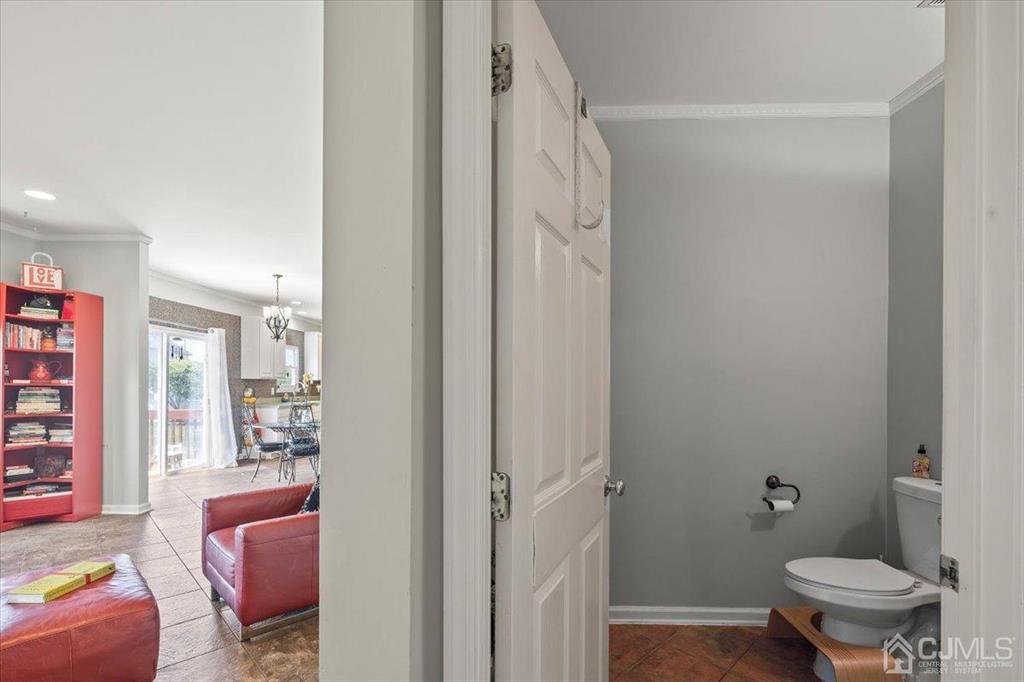 22 Mapleton Road Old Bridge, NJ 08857 - Photo 17 of 40 a bathroom with a granite countertop bathtub shower sink and toilet