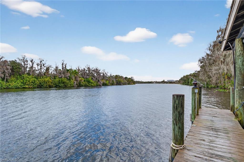 1964 Rialto Way Alva, FL 33920 - Photo 47 of 50 a view of river and deck in the background