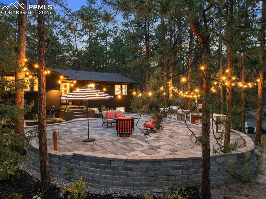 1320 Spring Valley Drive Colorado Springs, CO 80921 - Photo 43 of 46 a view of outdoor space with seating