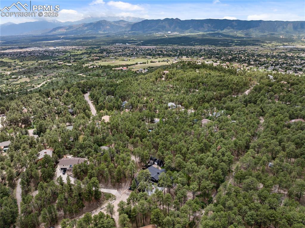 1320 Spring Valley Drive Colorado Springs, CO 80921 - Photo 8 of 46 a view of lake and mountain