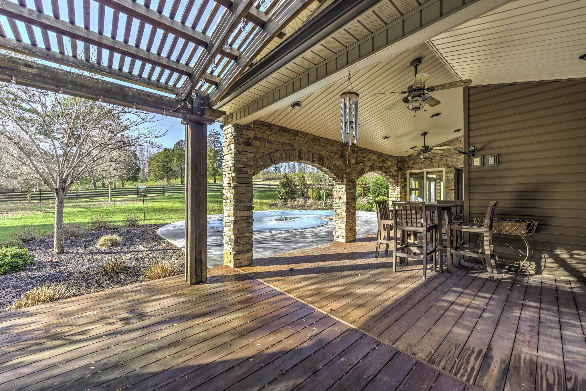 Covered deck