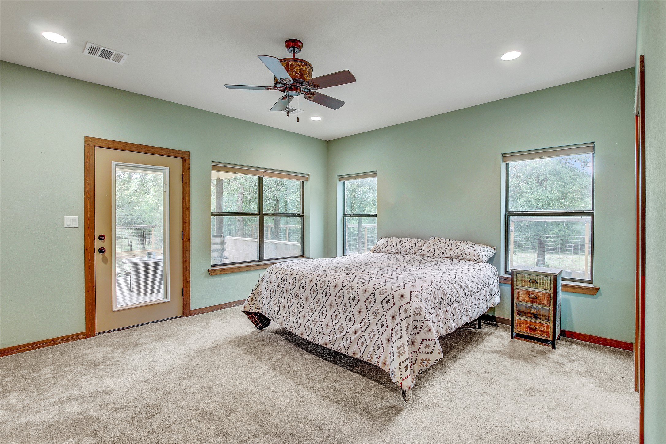 18197 Fm 619 Elgin, TX 78621 - Photo 17 of 39 a bed sitting in a room next to a window