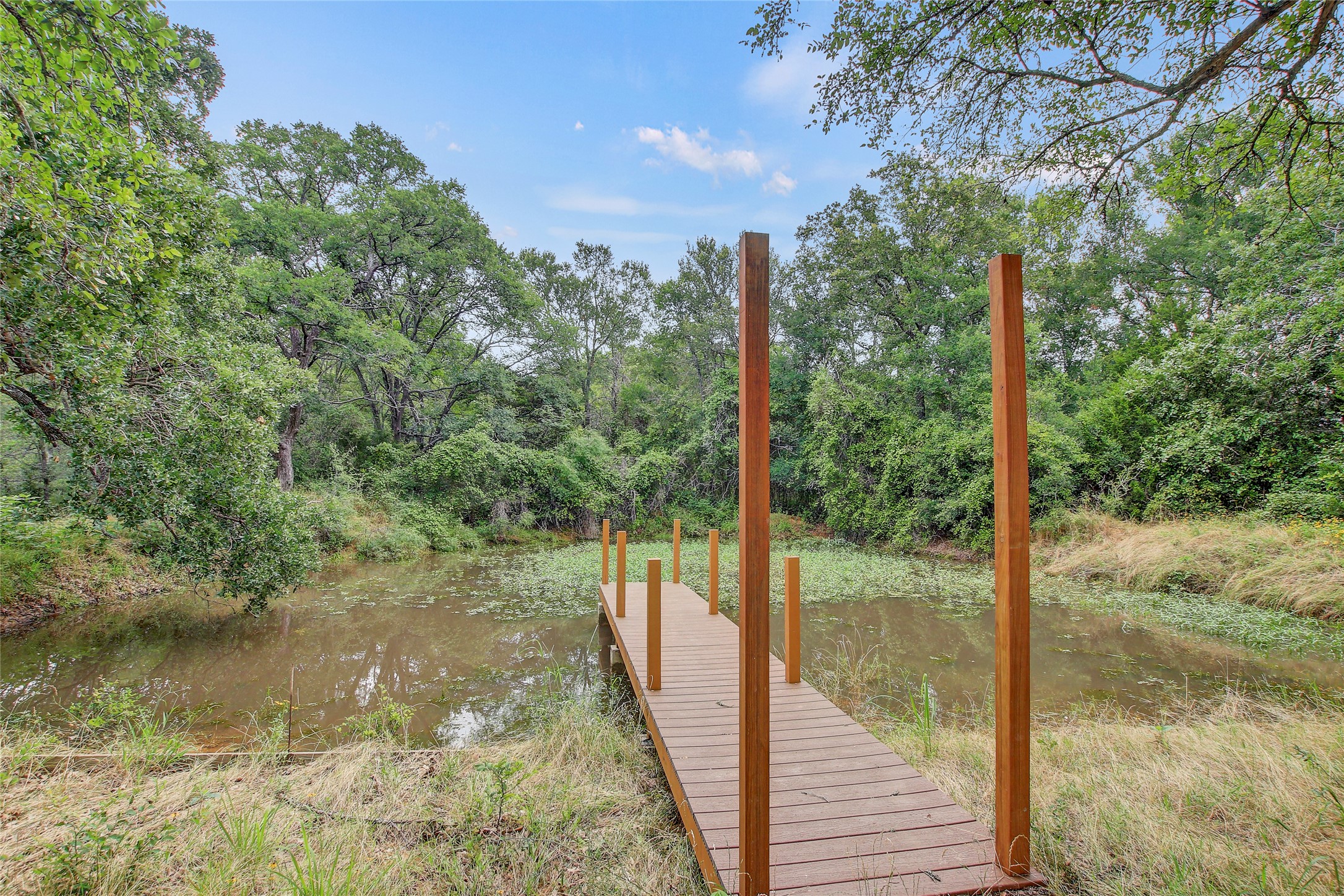 18197 Fm 619 Elgin, TX 78621 - Photo 31 of 39 a view of a forest from a balcony