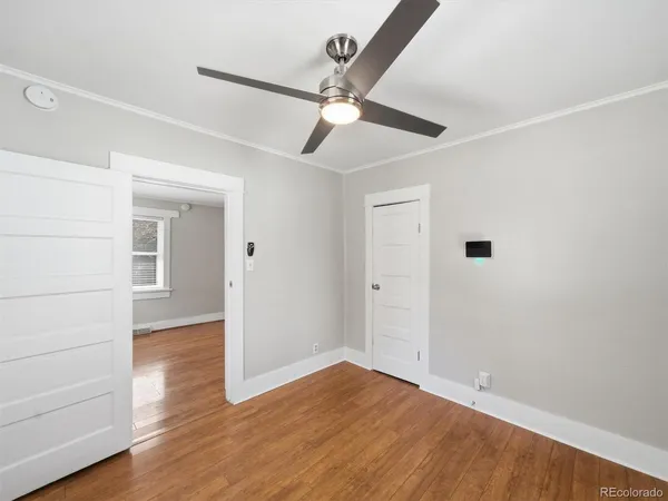 wooden floor in an empty room