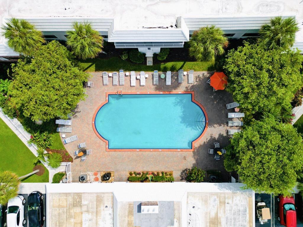 400 South Cypress Road, Unit 424 Pompano Beach, FL 33060 - Photo 9 of 40 an aerial view of a house with outdoor space and swimming pool