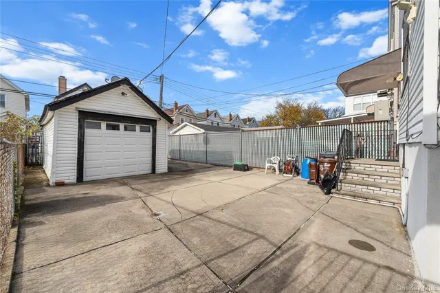 a view of a house with a patio