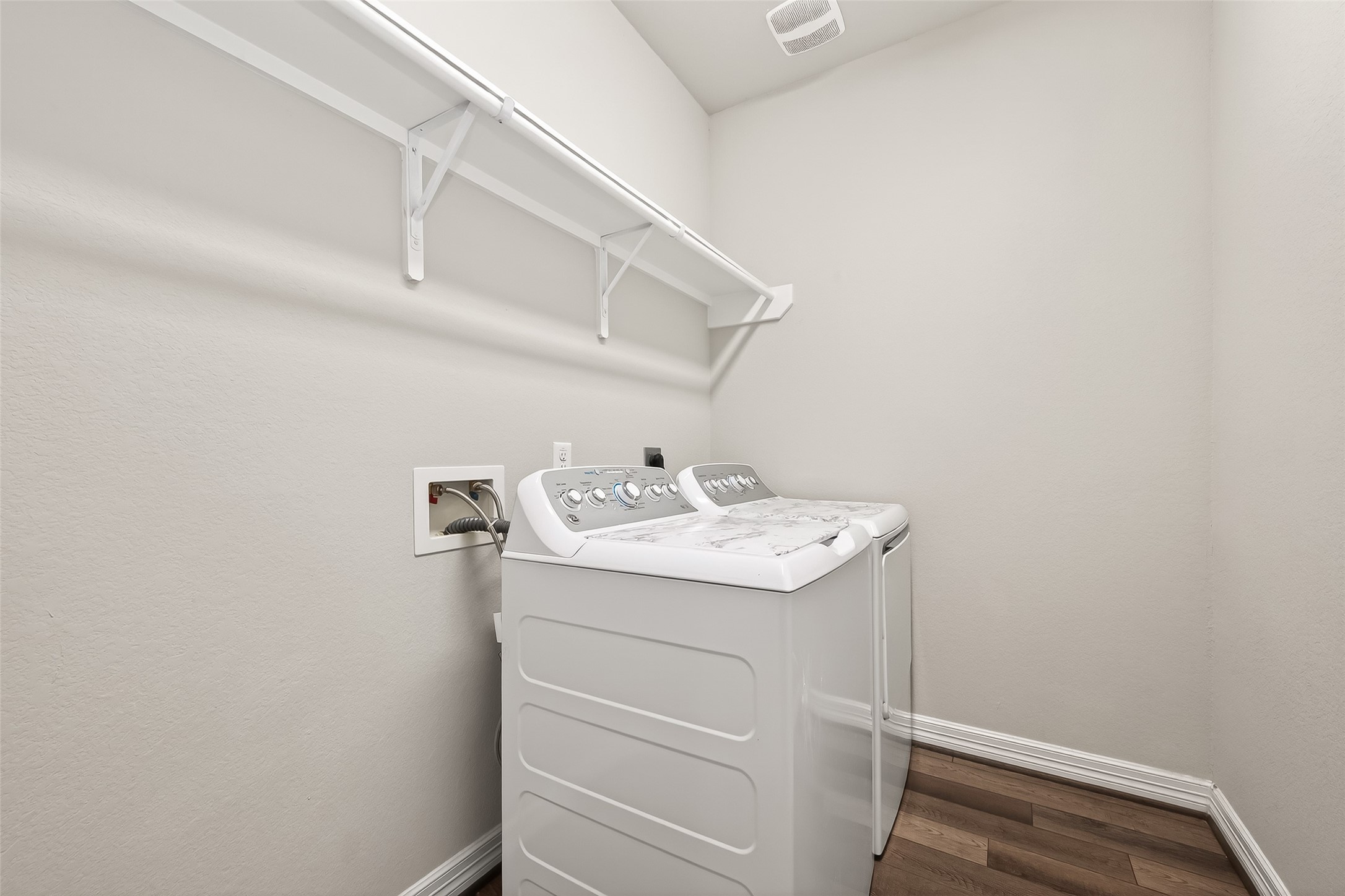 444 Round Lake Drive Rosenberg, TX 77469 - Photo 23 of 50 Laundry room with shelving for extra storage