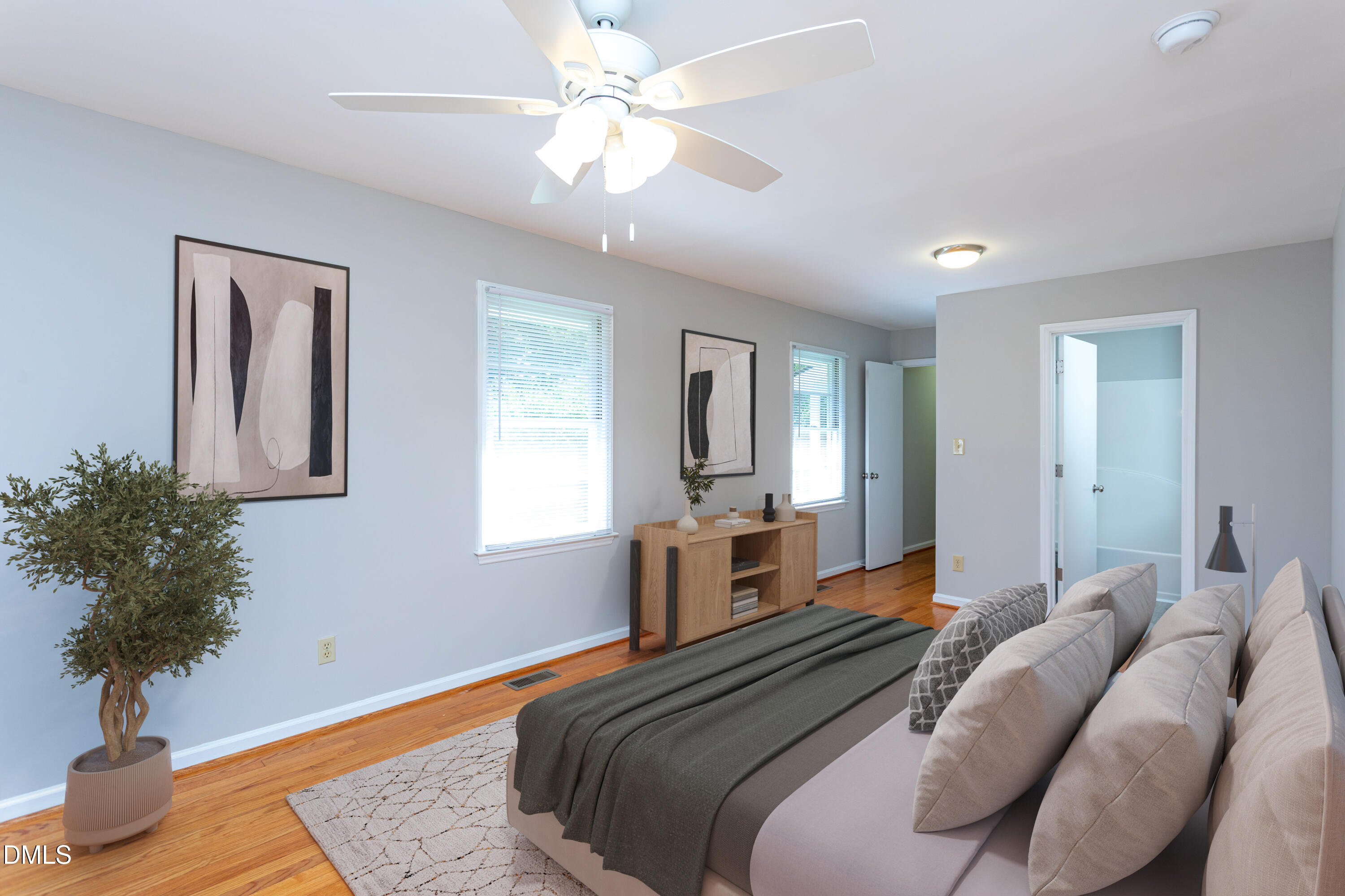 12019 Holmes Hollow Road Raleigh, NC 27587 - Photo 11 of 19 Virtually Staged Primary BR