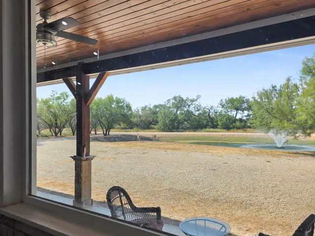 a view of a lake with a ocean view