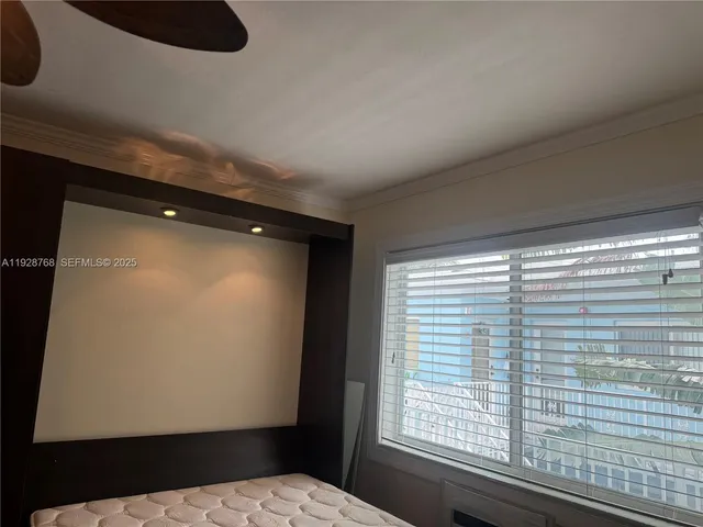 a view of a large window