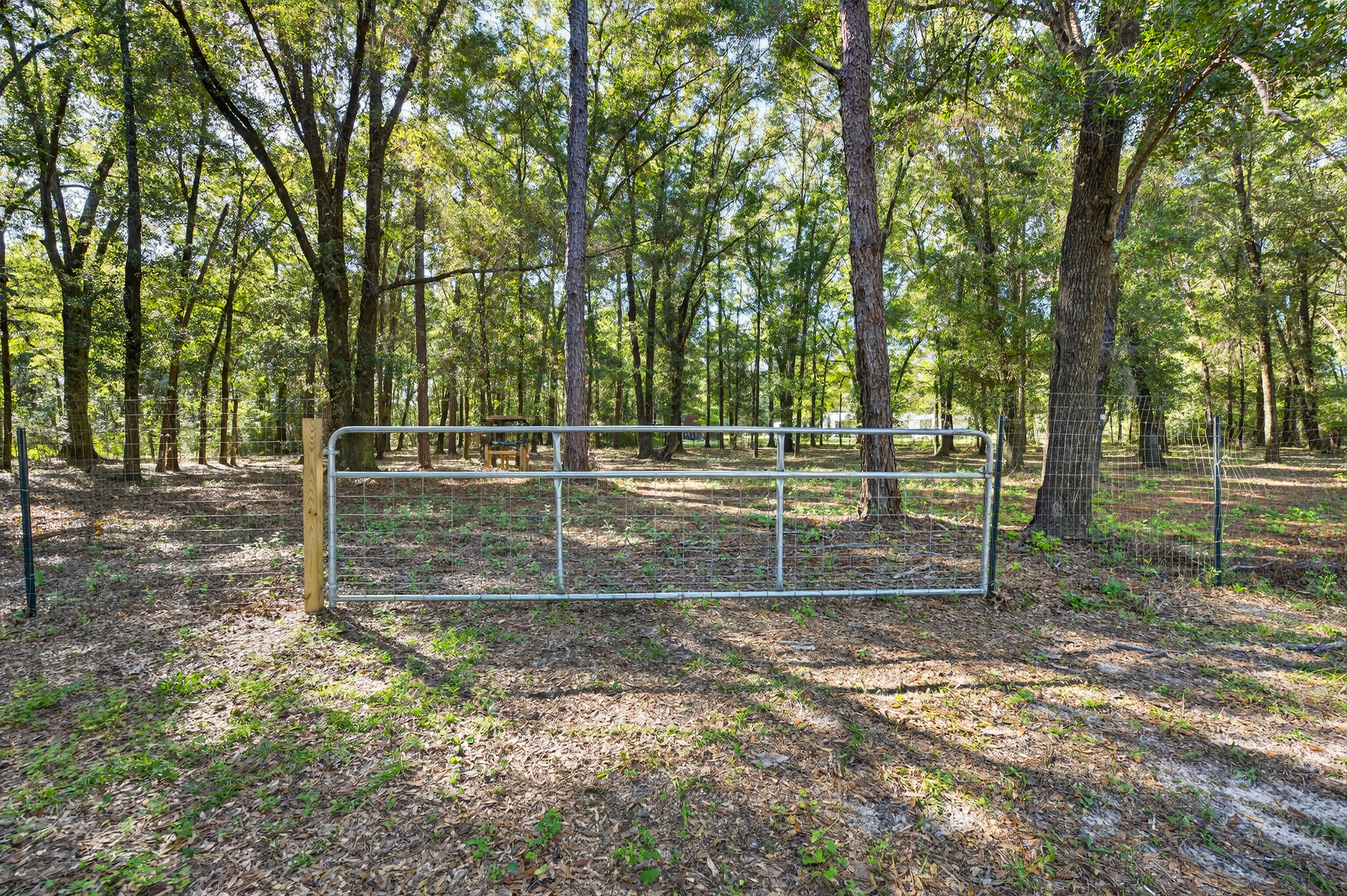 4734 Haybarn Road Holt, FL 32564 - Photo 42 of 56 a backyard of a house with lots of green space