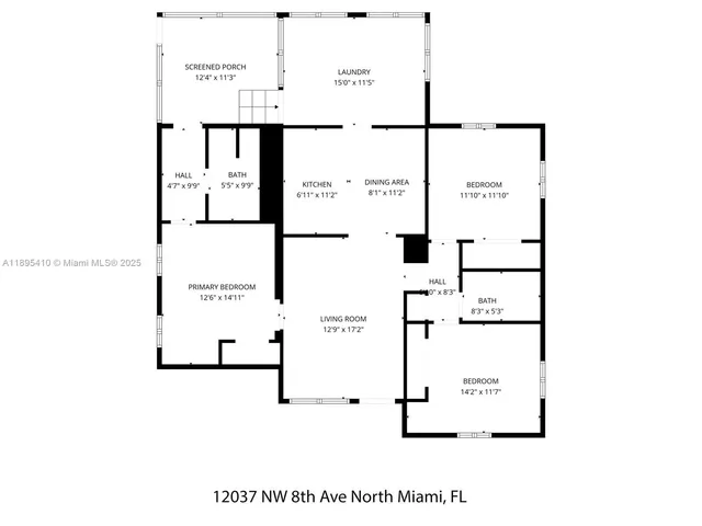 $425,000 | 12037 Northwest 8th Avenue, North Miami, FL 33168