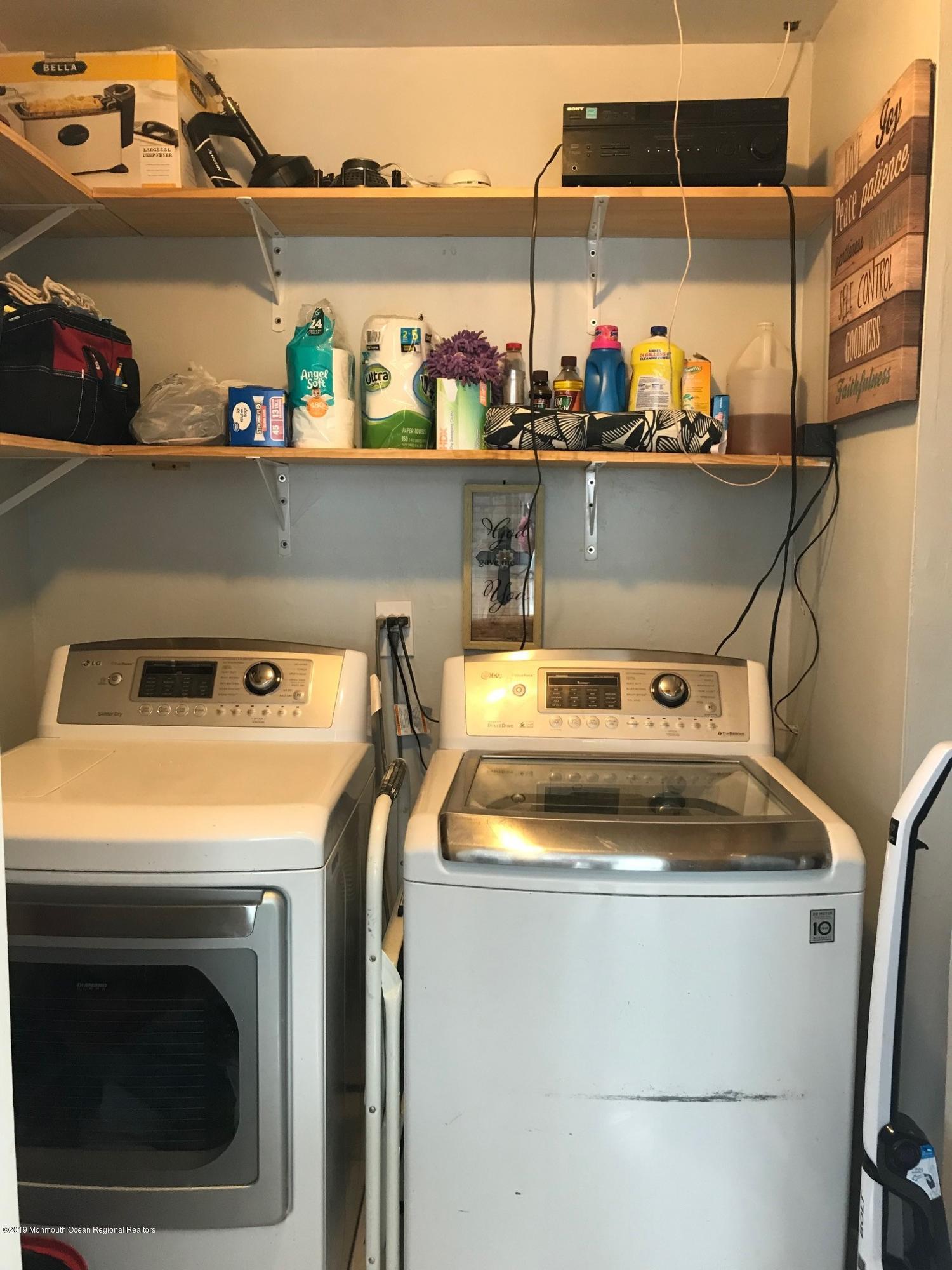 14 Chain Boulevard Bayville, NJ 08721 - Photo 17 of 17 a utility room with washer and dryer