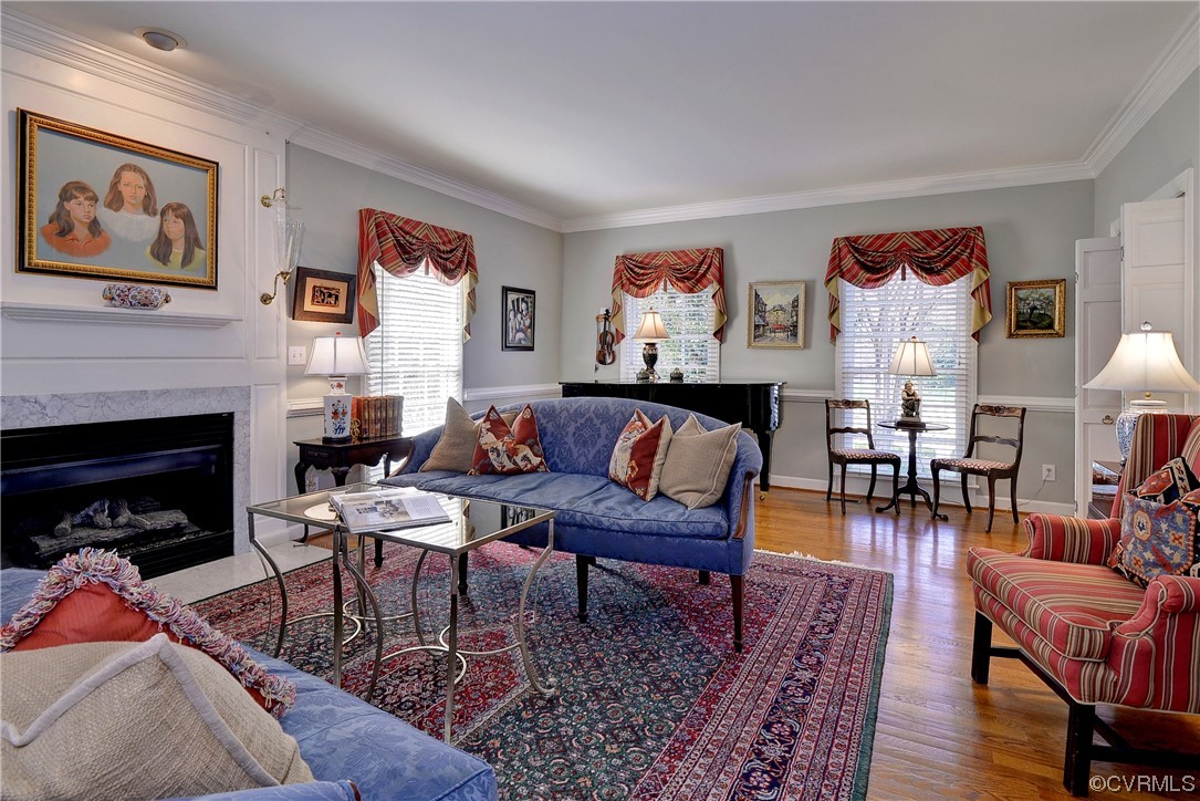 101 Spring Branch Williamsburg, VA 23185 - Photo 4 of 44 a living room with furniture and a fireplace