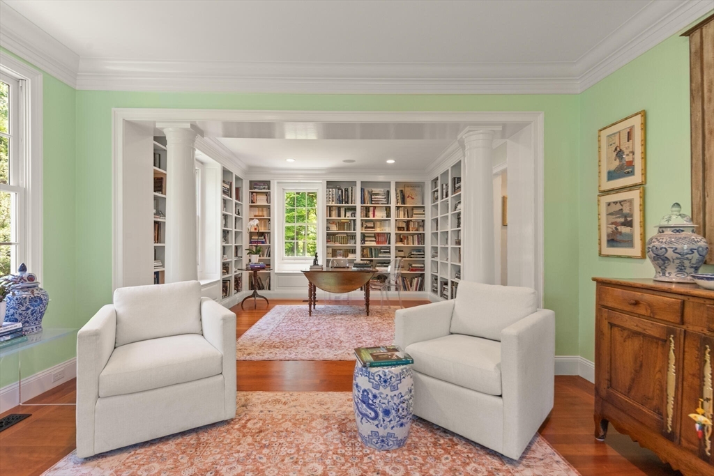 103 Revolutionary Road Concord, MA 01742 - Photo 10 of 36 a living room with furniture and a large window