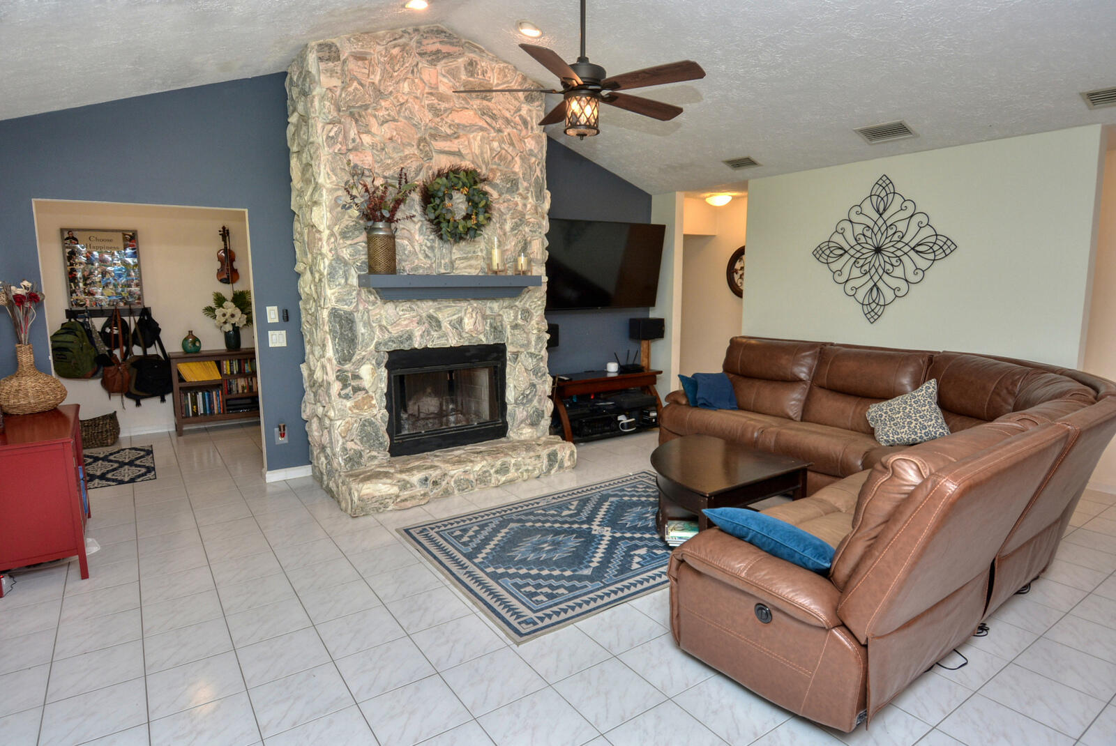 379 Southwest Harbor Street Stuart, FL 34997 - Photo 14 of 50 FIREPLACE