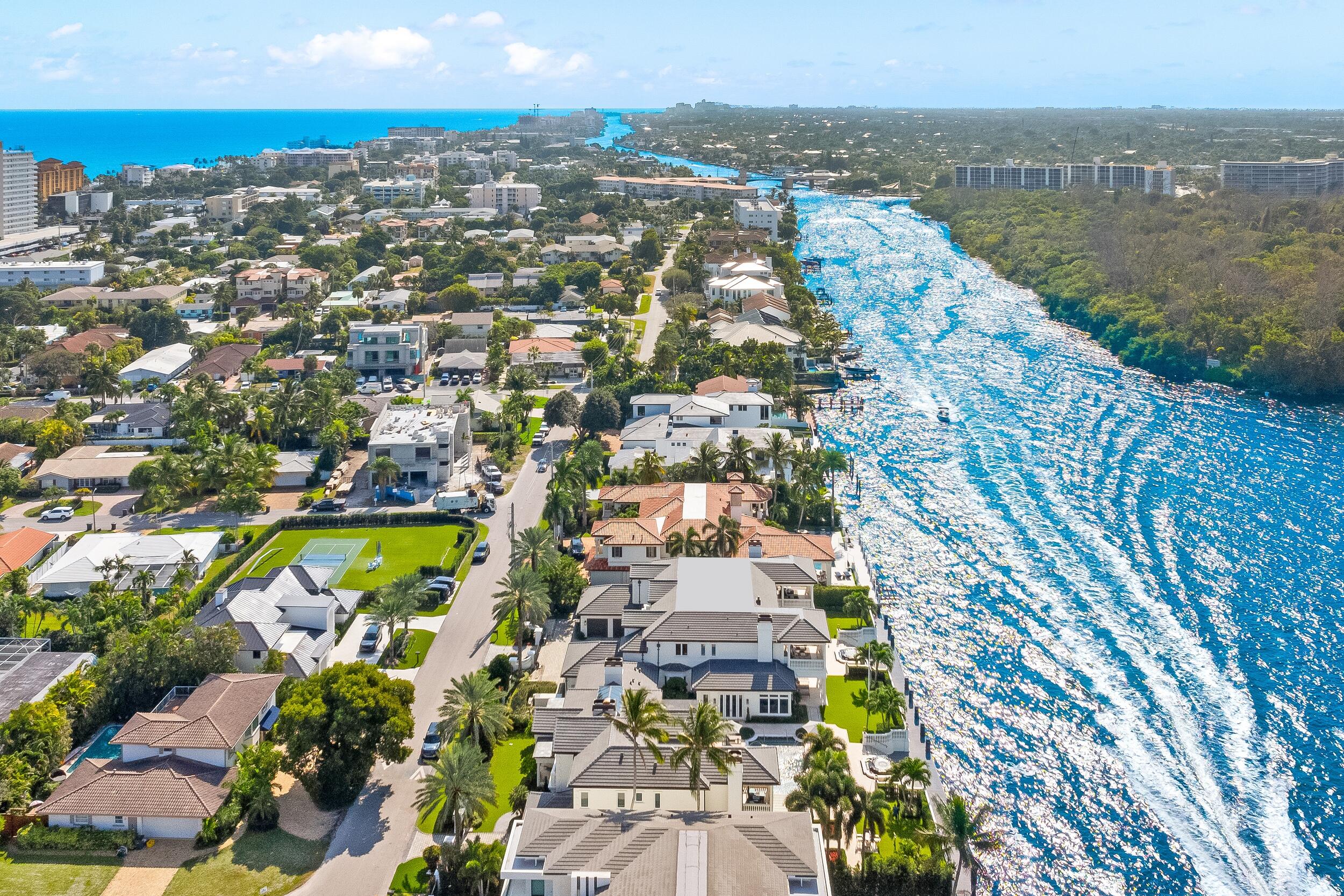 2989 Spanish River Road Boca Raton, FL 33432 - Photo 115 of 130 an aerial view of residential building with outdoor space