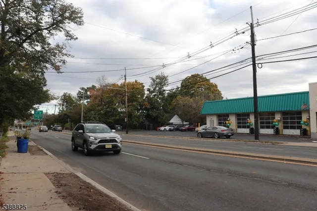 a car parked on the side of the road